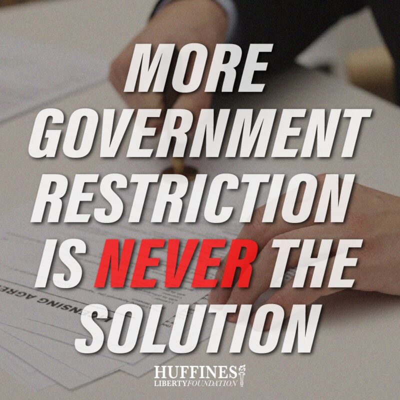 Image for the Tweet beginning: More government isn’t the answer;